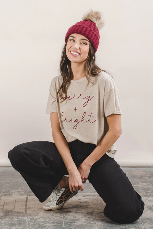 Merry and Bright Graphic Tee