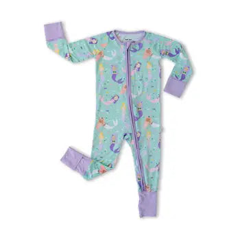 Mermaid Magic Bamboo Convertible Romper/Sleeper