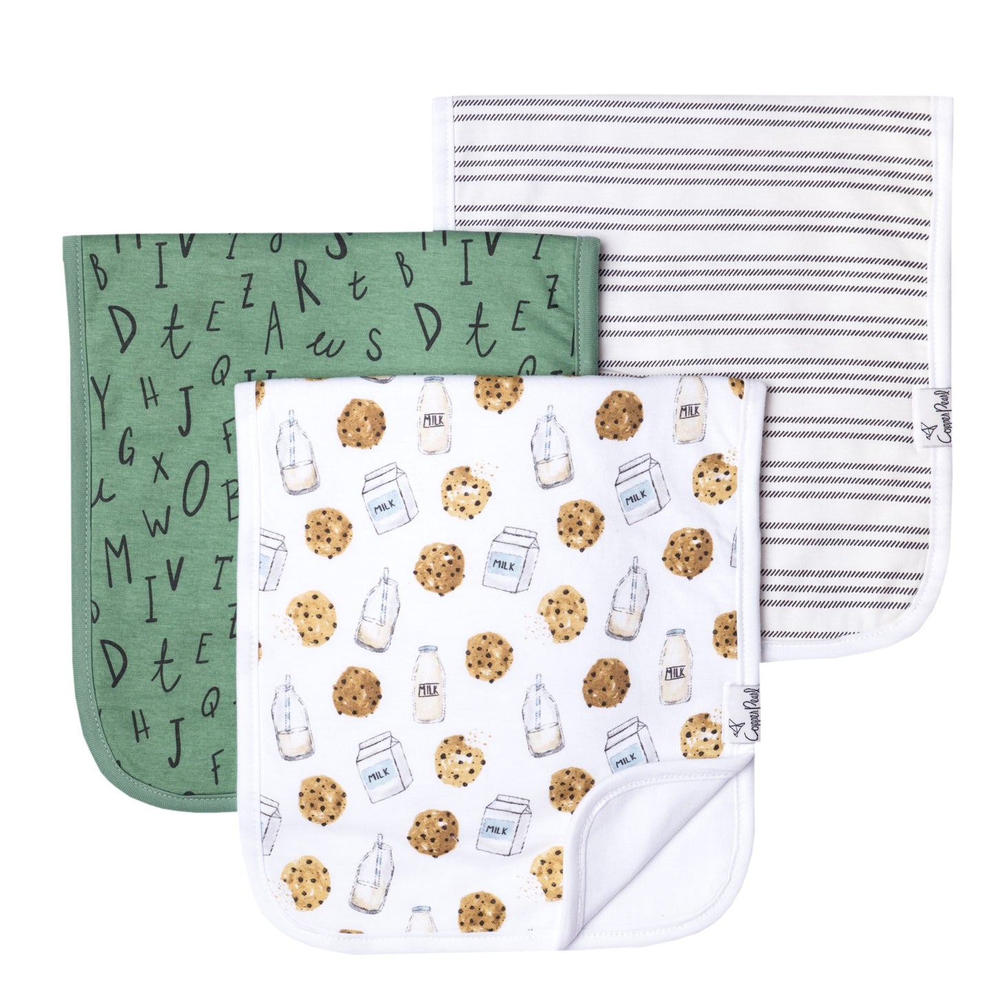 Chip Burp Cloth Set - 3 Pack