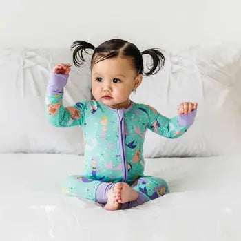 Mermaid Magic Bamboo Convertible Romper/Sleeper