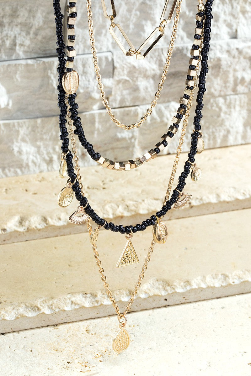 Avec 5 Layered Necklace