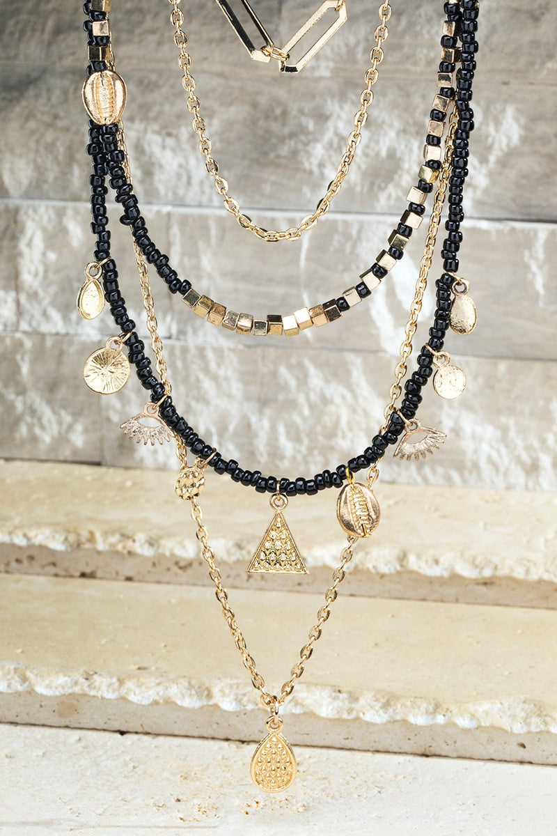 Avec 5 Layered Necklace