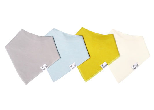 Stone Baby Bandana Bib- 4 Pack