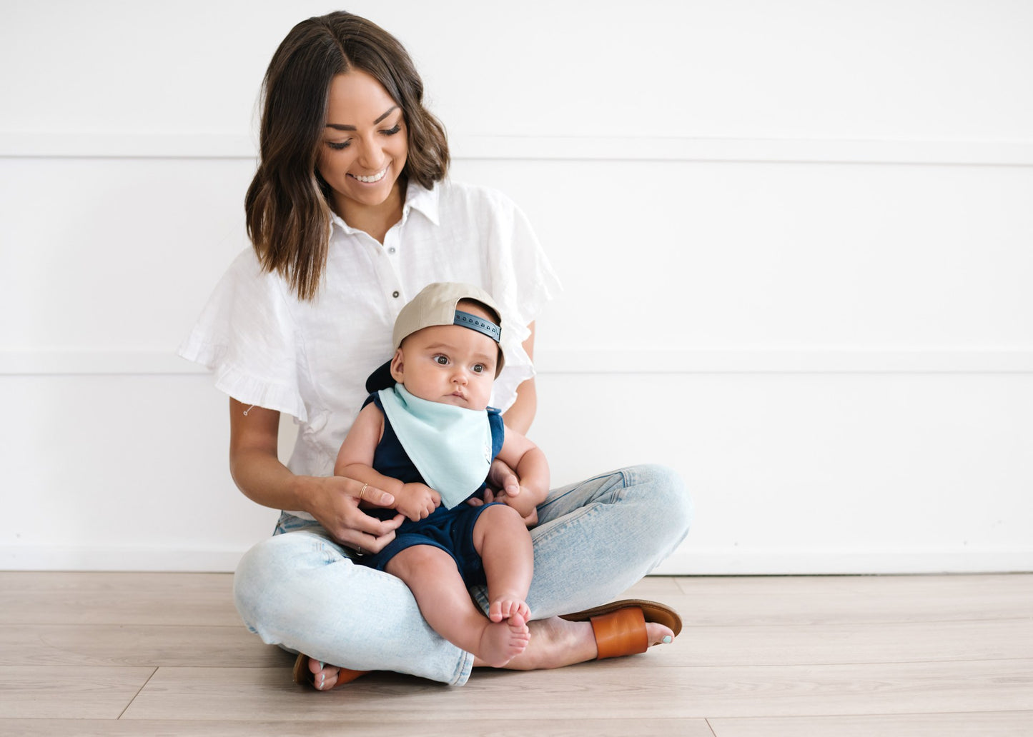 Stone Baby Bandana Bib- 4 Pack