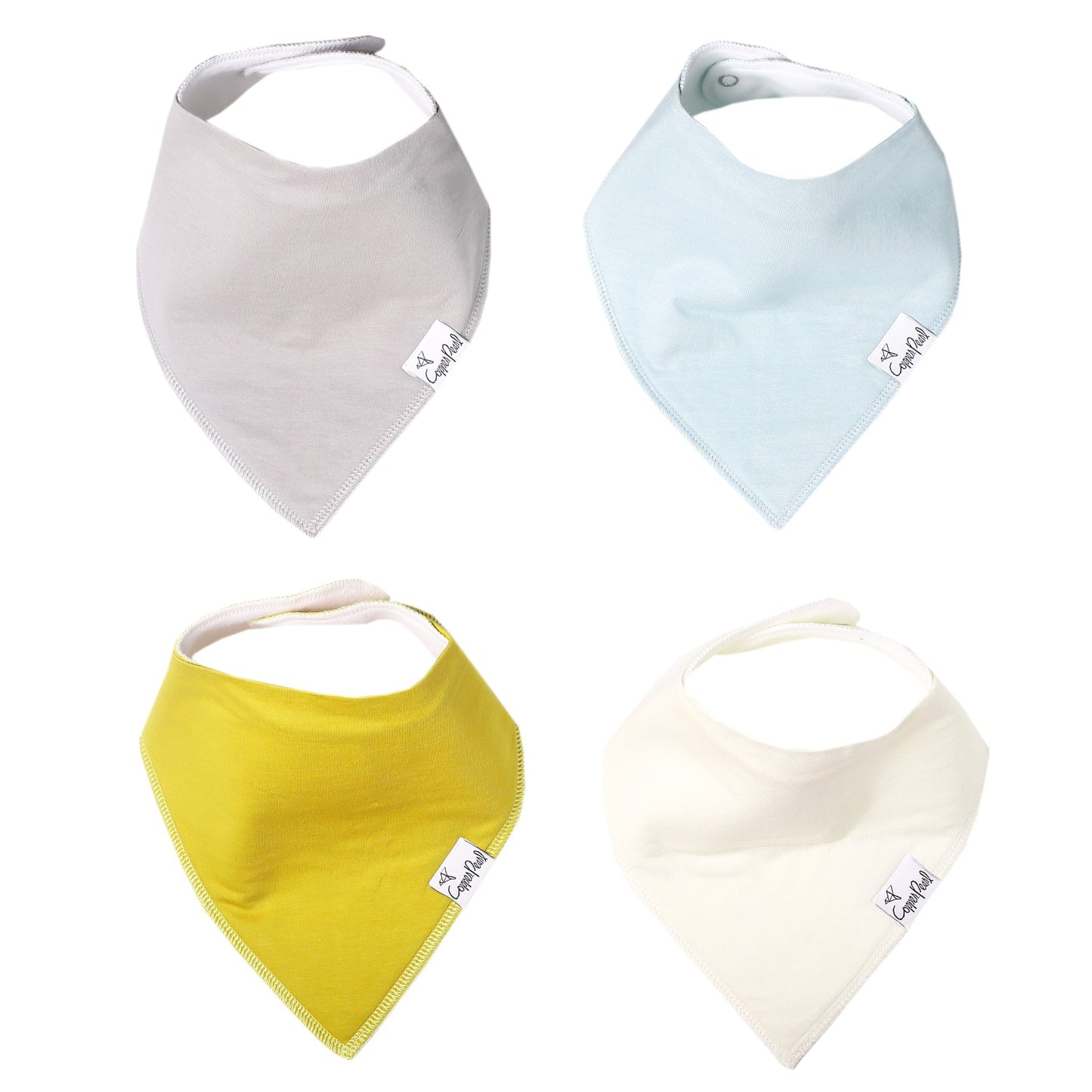 Stone Baby Bandana Bib- 4 Pack