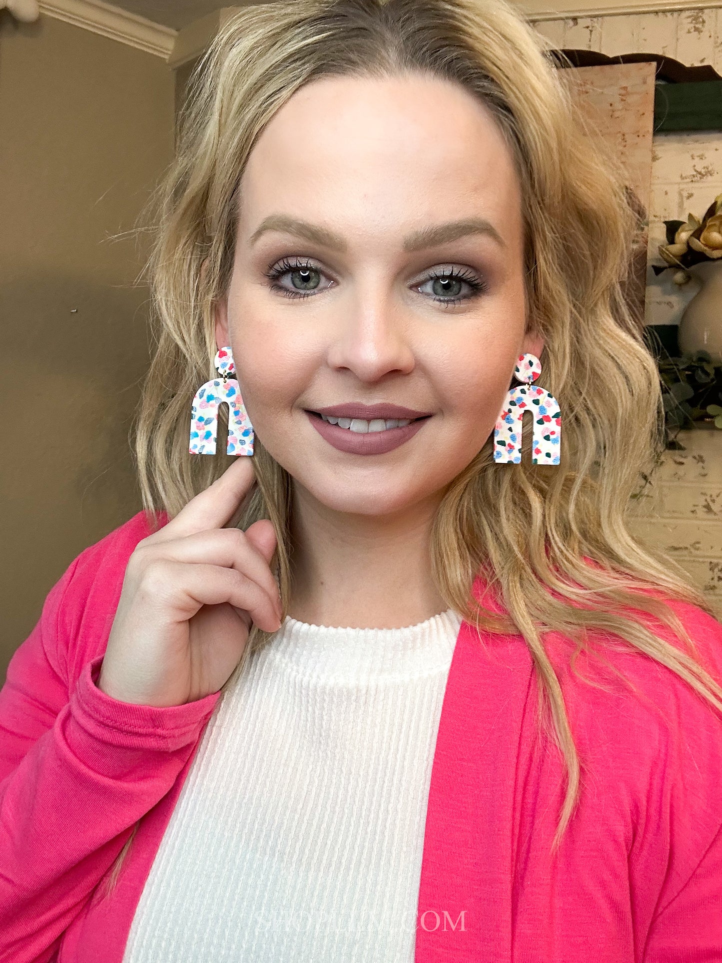 Confetti Arch Earrings