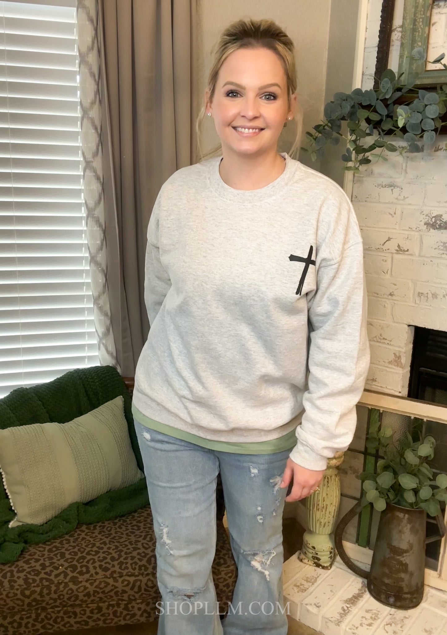 Jesus Has My Back Sweatshirt