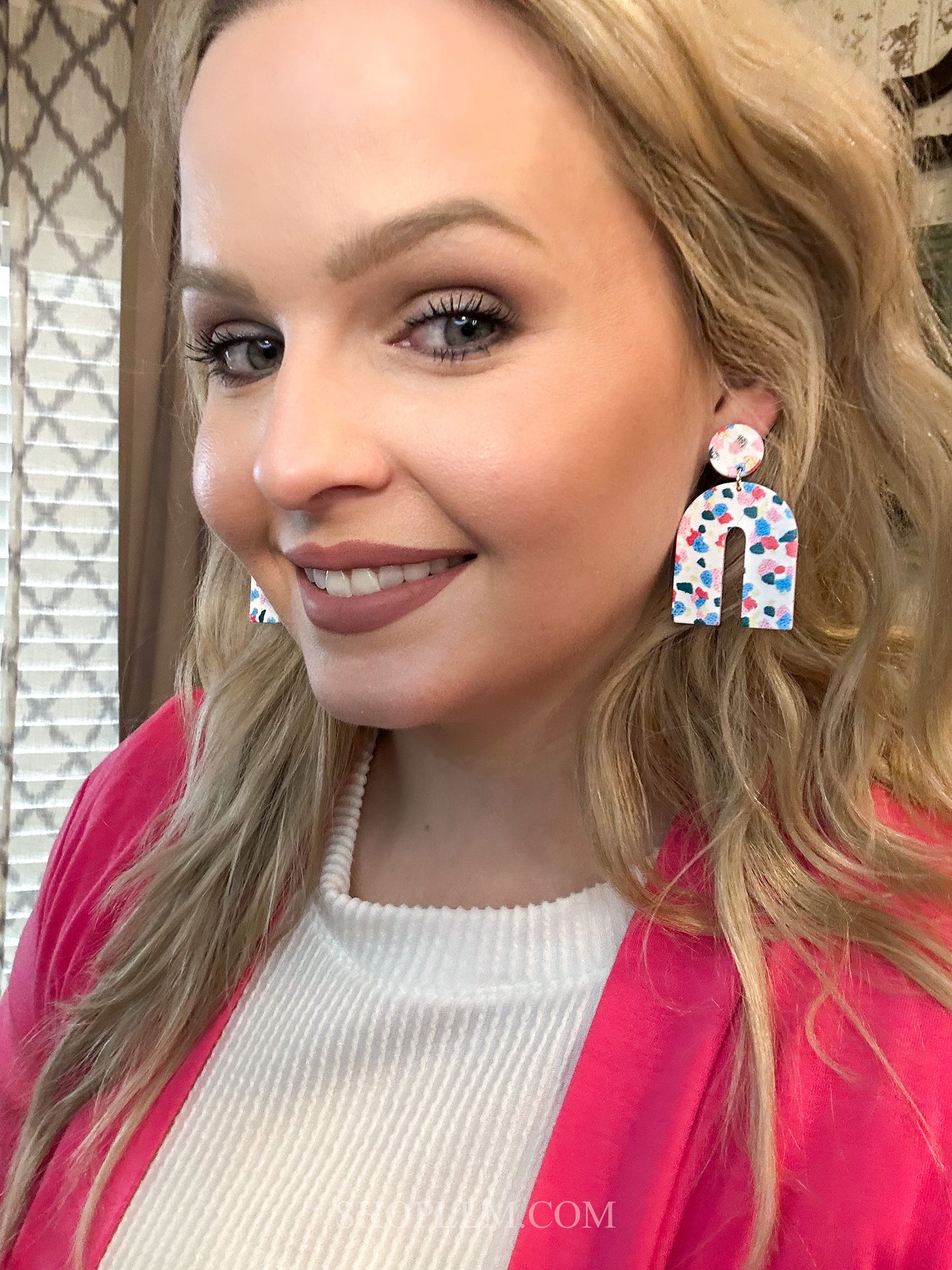 Confetti Arch Earrings