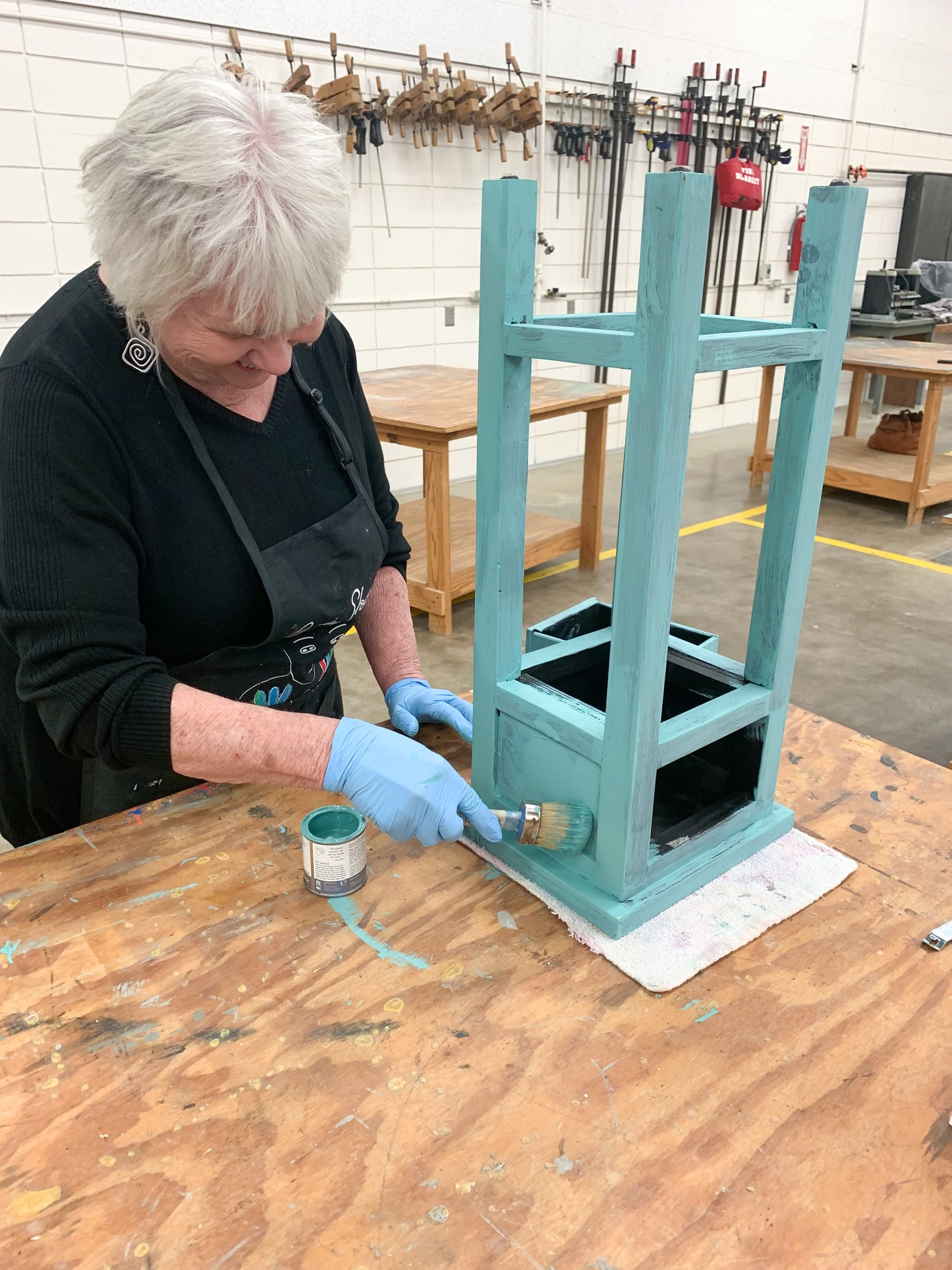 Fairview Northwest Tech Center Workshop | Color Washing & Staining with Chalk Paint!