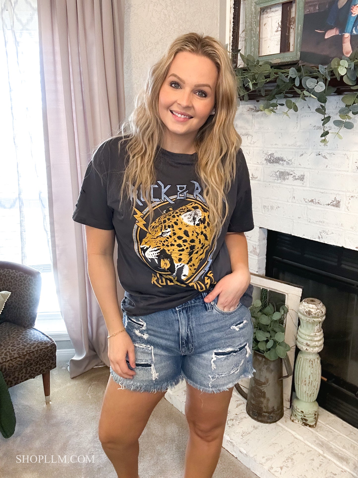 Stacy's Mom Patch Jean Shorts