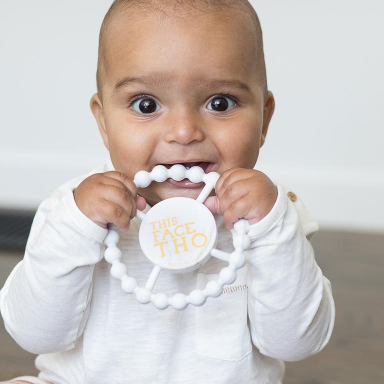 This Face Marble Happy Teether