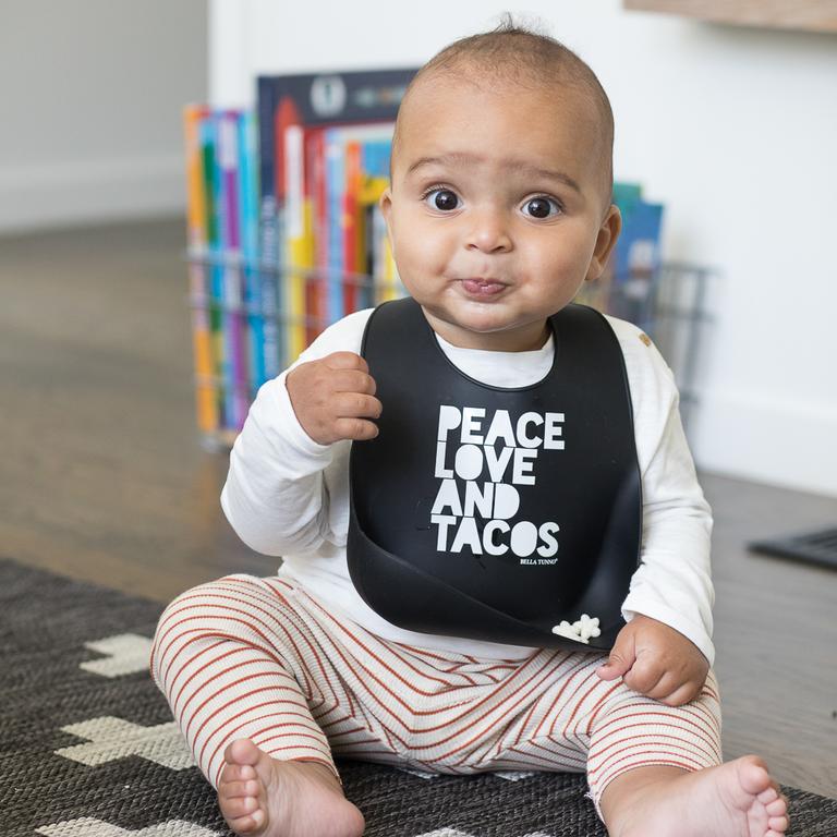 Peace, Love, Tacos Wonder Bib